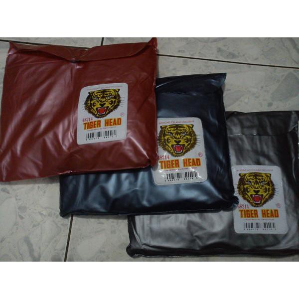 Jas Hujan Poncho Celana Tiger PVC Tebal