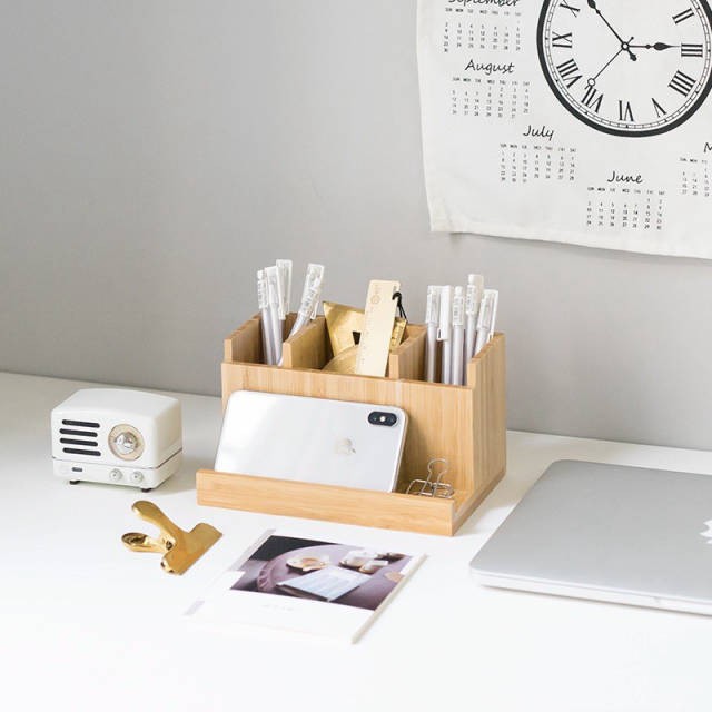 Tempat Pensil Kayu Tempat Remote Rak Kayu Rak Dinding Hiasan Dinding Dekorasi Kayu Premium