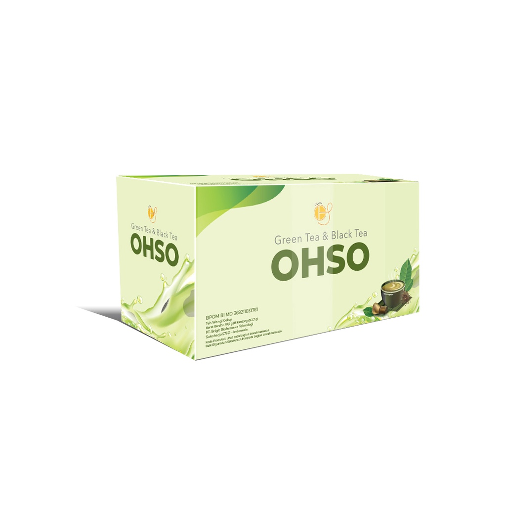 ★Shukera★ black tea &amp; green tea - teh detox OHSo