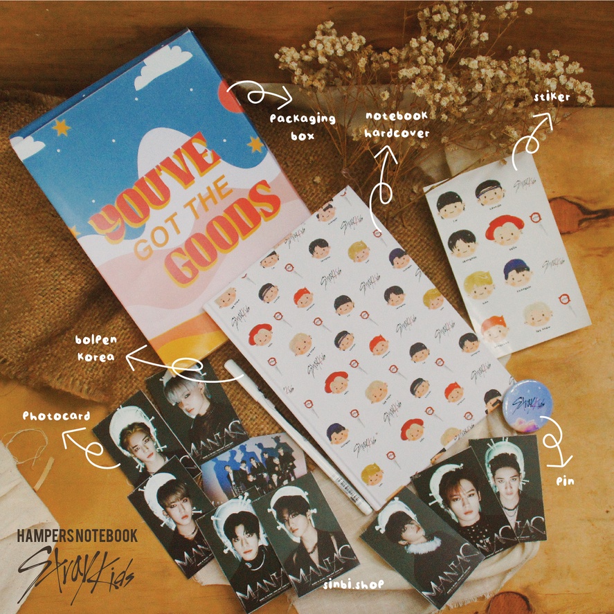 Stray Kids Hampers Notebook | Giftbox Kpop | Hampers Kpopers | Gift  Souvenir Hadiah Kado Ulang Tahu