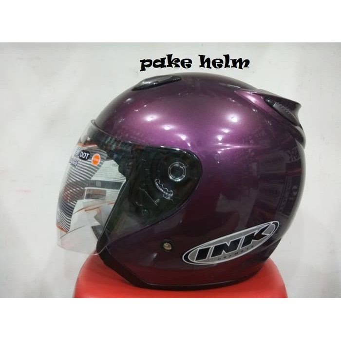 BEST QUALITY HELM INK CENTRO JET SOLID UNGU 100⎕RIGINAL