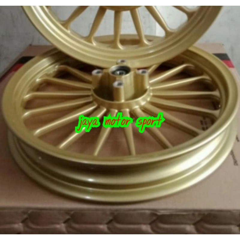velg racing venom galaxi model daytona Yamaha Mio sporty ukuran 14x185/215