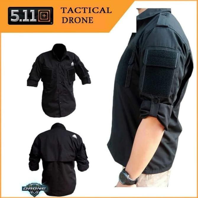 ( BISA COD ) Baju Kemeja PDL | Taktical | Taktikal Drone 511 Premium GRATIS ONGKIR [Kode 1|Kode