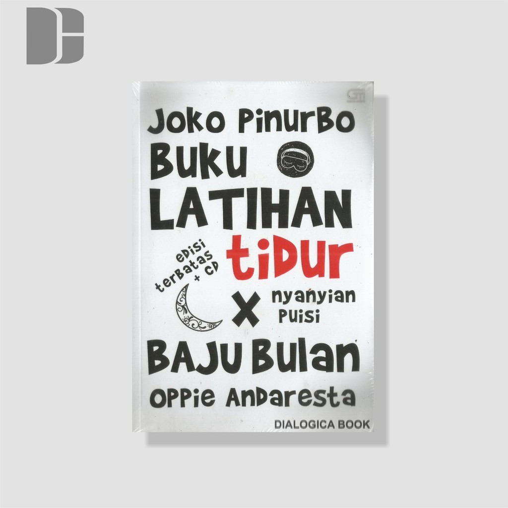 Buku Latihan Tidur + CD Nyayian Puisi Baju Bulan - Joko Pinurbo