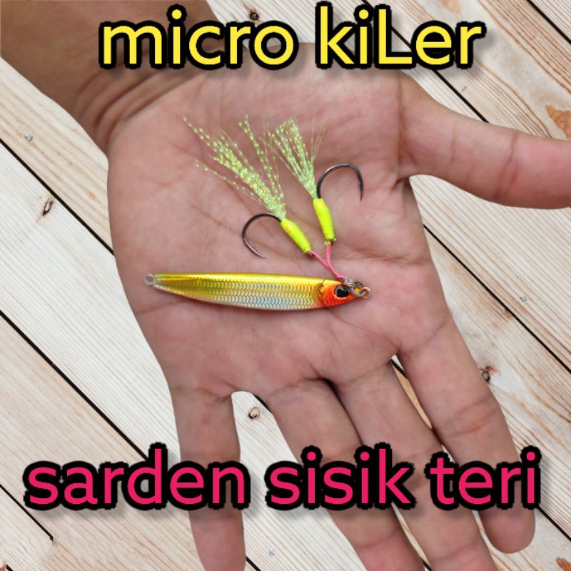 micro jig 15g micro jig 15 gram micro jig 7g micro jig 15g 20g metal jig kiler umpan jig umpan casti