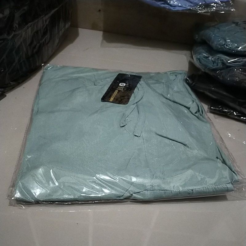 Aisy Gamis Kids ~ Gamis Anak Perempuan / Midi Dress Anak Perempuan Tanggung / Tunik Anak Perempuan-Hijau mint