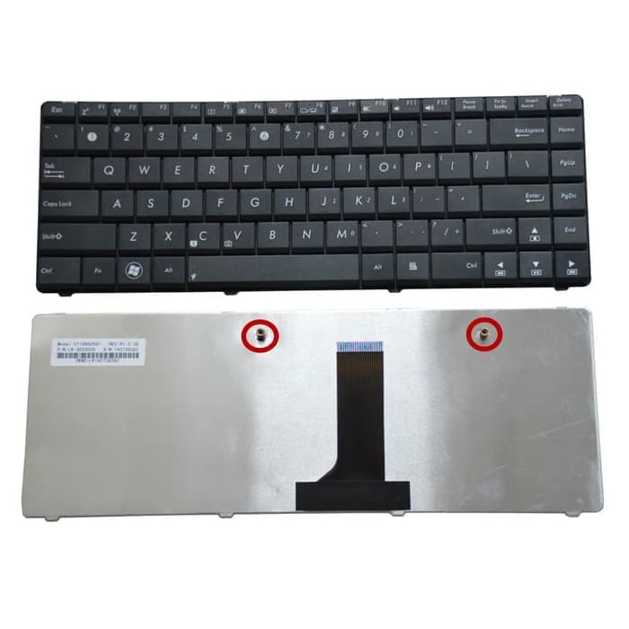 Keyboard Laptop Asus X43 X43U K43 K43U pake baut 2