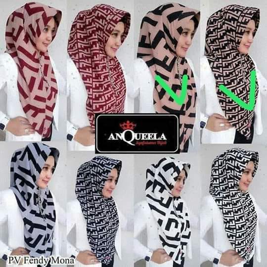 Intancolection_Hijab / Hijab Hodie Motif Batik