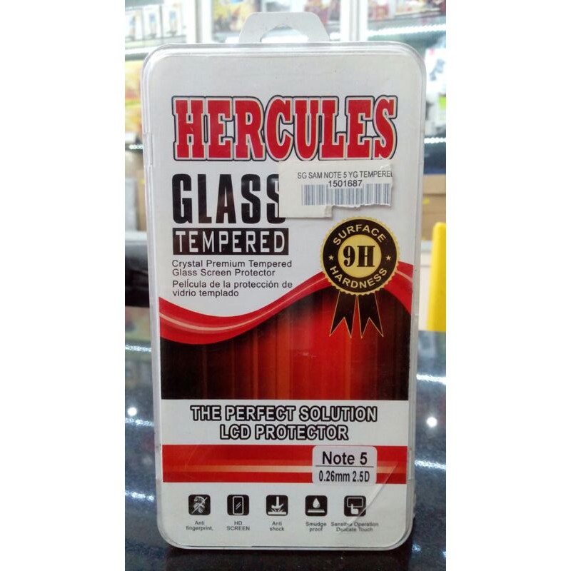 Tempered Glass for Samsung Note 5
