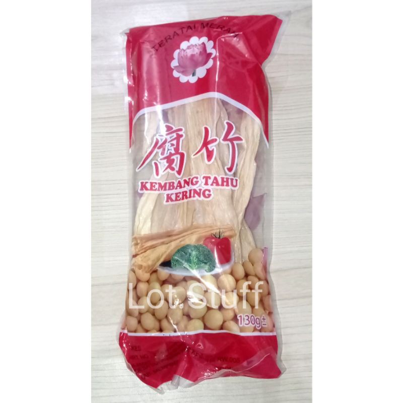 

Kembang Tahu Kering Stick/Hu Kie/Fu Zhu/Fu Cuk Bungkusan Teratai 130gr