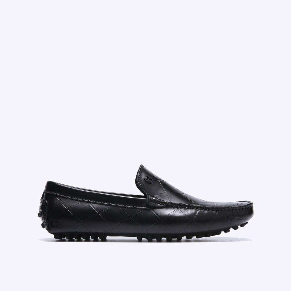 SEPATU PANSUS KULIT EVERBEST PRIA ORIGINAL LOAFER BRANDED HITAM EM52