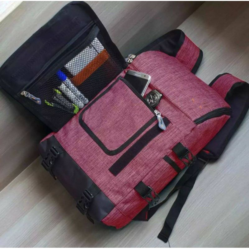 GsTas Pria ZB RDN 069 Distro Raindoz Bandung Ransel Punggung Backpack Cowok Keren Sek BRAN NB-Tp