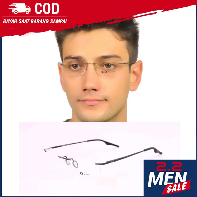 frame kacamata rimless