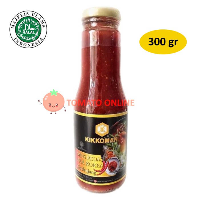 Kikkoman Gochujang Sauce Saus Saos Pedas Korea Halal 300 G gr gram / 300gr