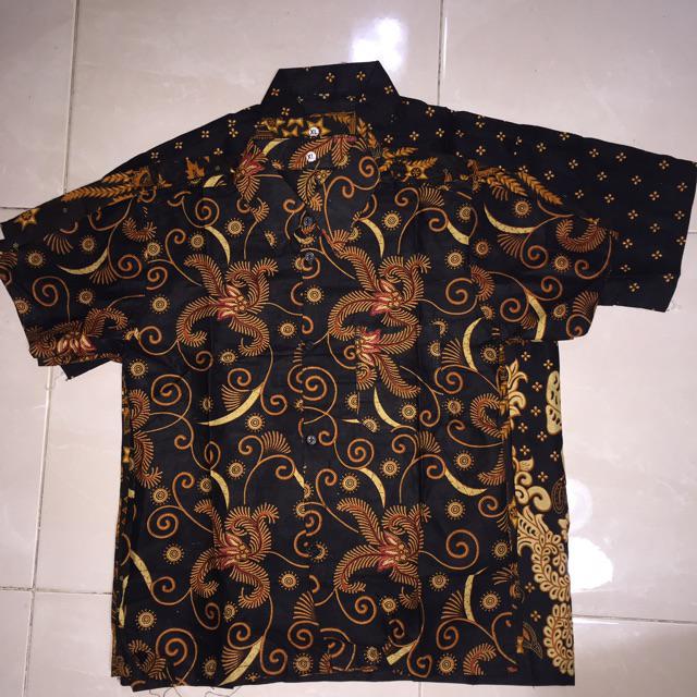Batik Sarimbit Keluarga Motif Terbaru Pari Ngadek Abu Abu