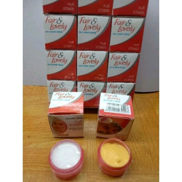 CREAM FAIR & LOVELY SIANG & MALAM ORIGINAL 100 % /LUSIN
