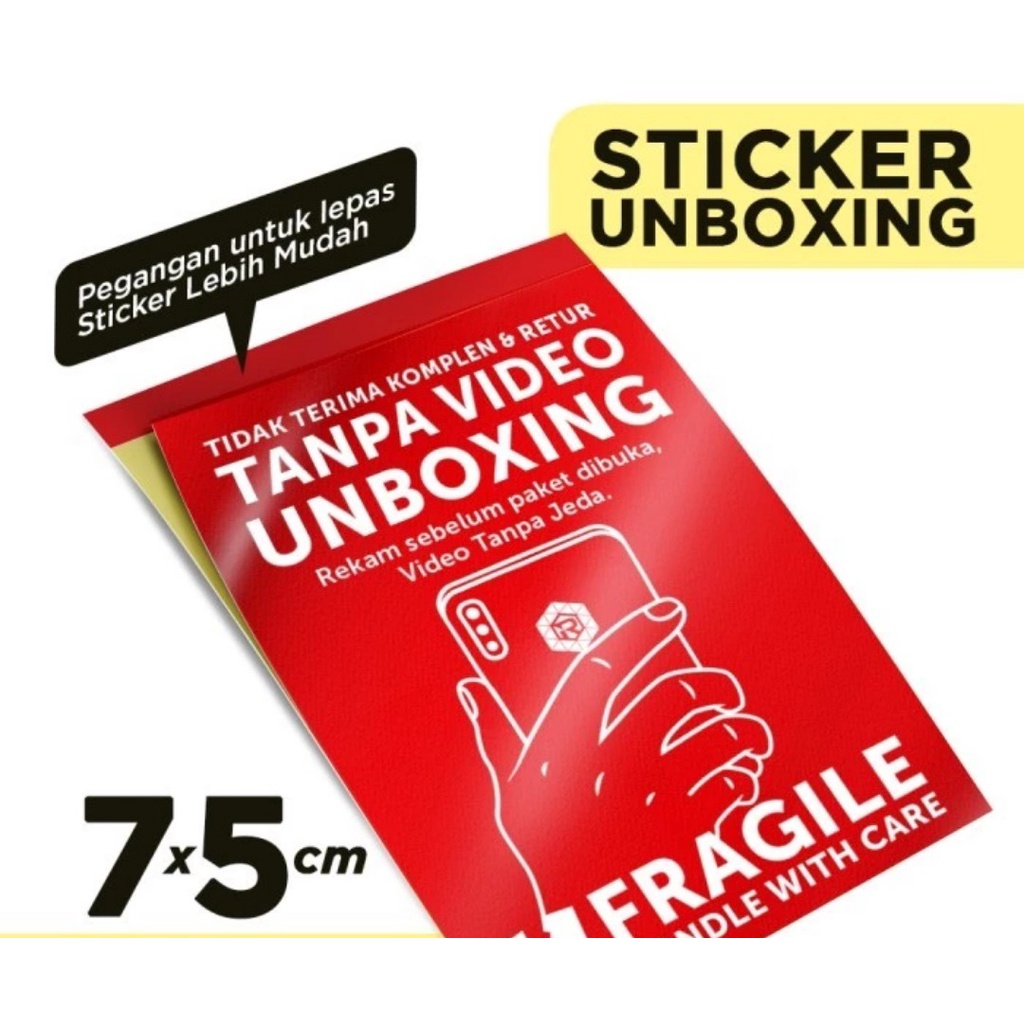 Jual Sticker Fragile 3pcs Shopee Indonesia