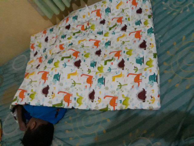 Bantal Selimut / Balmut Mini Karakter Kain Cvc