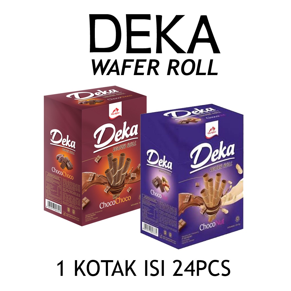 DEKA WAFER ROLL 1 KOTAK ISI 24