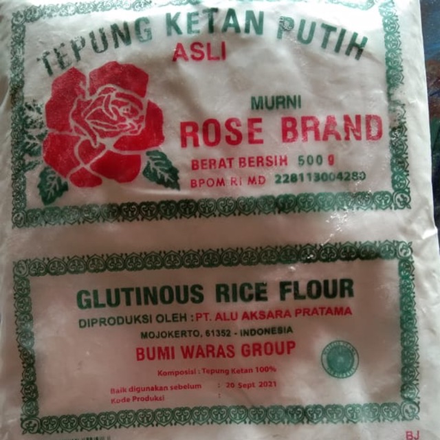 

Tepung ketan putih rose brand