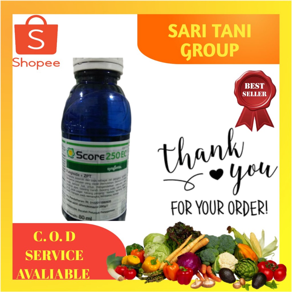 Fungisida Score 80 ml