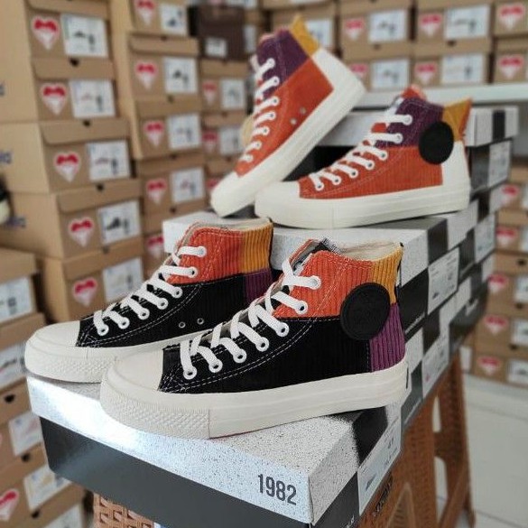 Warrior Rainbow Orange & BlackPurple. Original, Termurah *Gratis kaos kaki terbatas