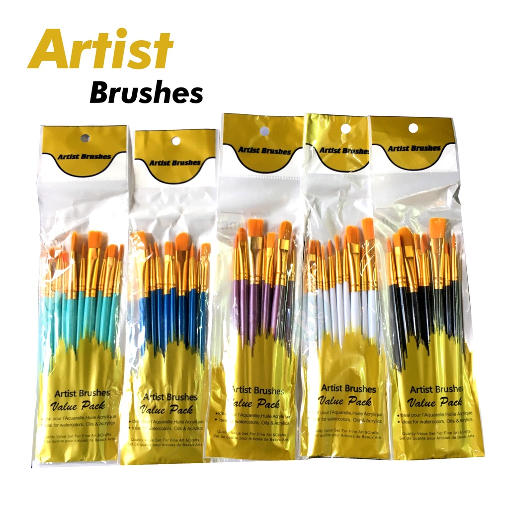 

Bomeijia Artist Brushes Value Pack/ Set of 10