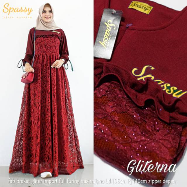 Dress gliterna spassy