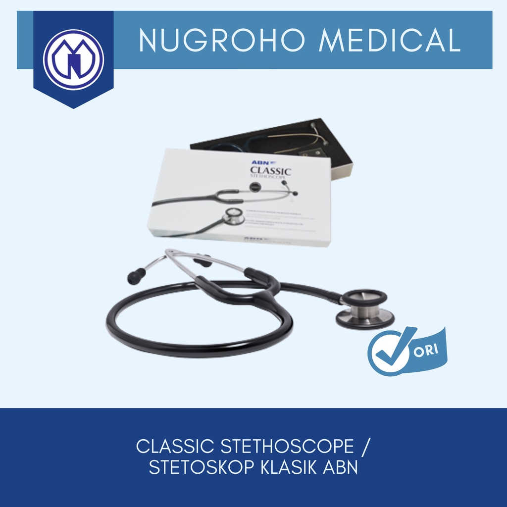 classic stethoscope / stetoskop klasik ABN