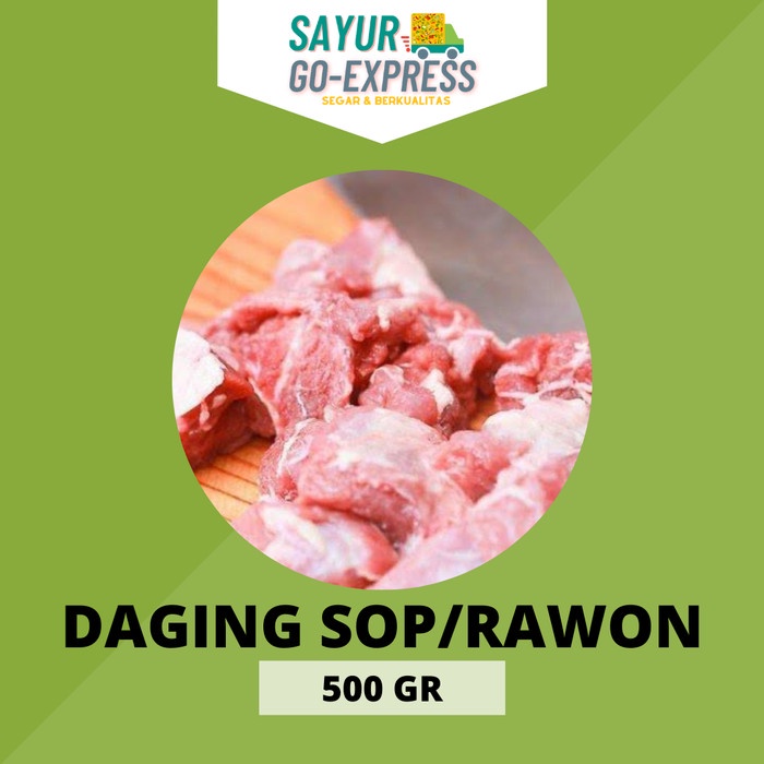 

daging sop atau rawon frozen 1000gr