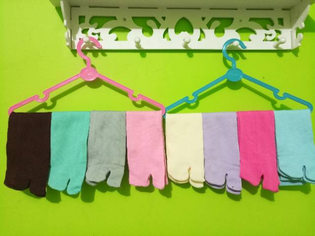 TERMURAH Promo Kaos Kaki Warna / Kaos Kaki Jempol / Kaos Kaki Muslimah / Kaos Kaki Wanita /Kaos Kaki