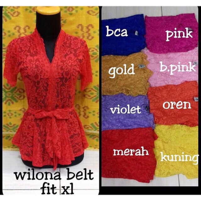 Set Kebaya jadi pita sofia