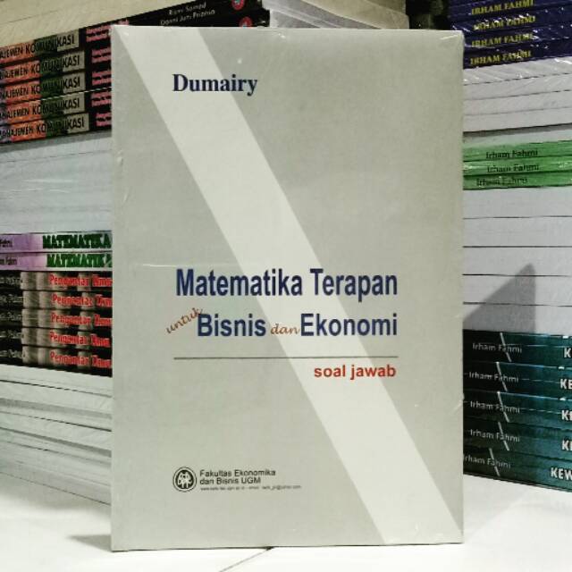 Matematika Terapan Untuk Bisnis Dan Ekonomi Soal Jawab Shopee