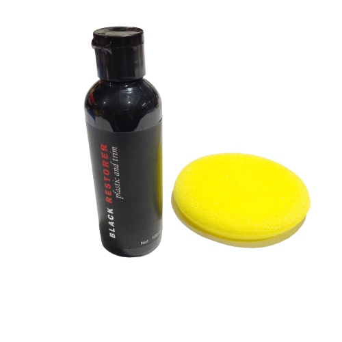 PENGHITAM PLASTIK BODY MOTOR INTERIOR TRIM RESTORER BACK TO BLACK 100ML