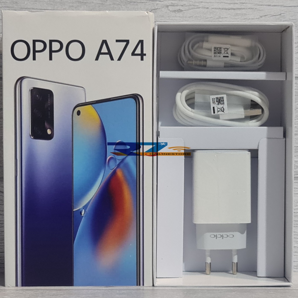 Jual Box/Dus/Kotak Oppo A74 (Fullset) | Shopee Indonesia