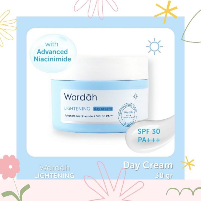 WARDAH LIGHTENING ADVANCE DAY CREAM &amp; NIGHT CREAM 30GR