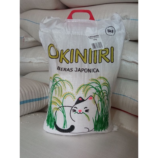 Beras Jepang Okiniiri 5kg kemasan asli