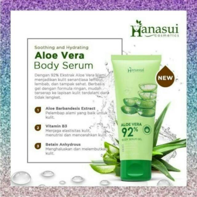 Hanasui aloevera body serum