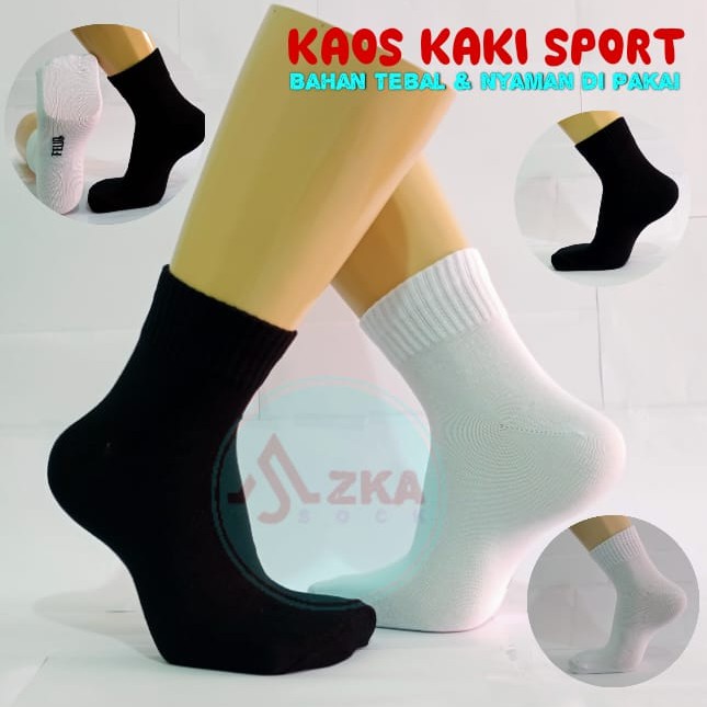 Kaos Kaki Tebal Bahan Pe/Koas Kaki Kantoran/Kaos Kaki Ankle Sport Feliq