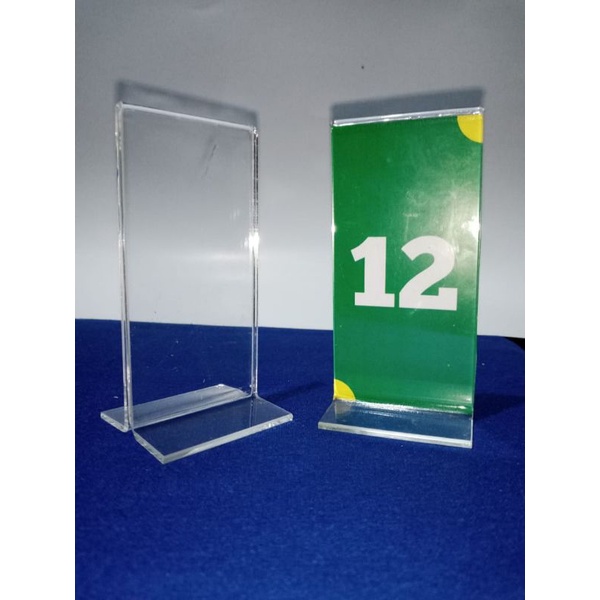 

AKRILIK NOMOR MEJA 5X10 + nomer