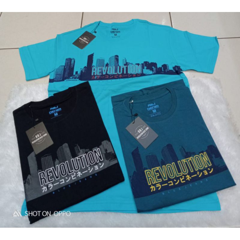 RBJ DENIM KAOS PRIA ORIGINAL / KAOS RBJ ORI / KAOS PRIA ORIGINAL