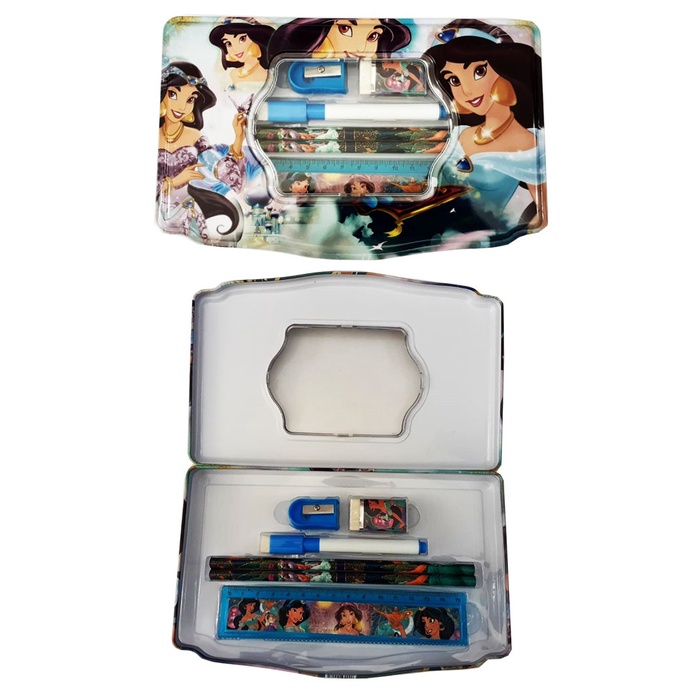 

TEMPAT PENSIL CC-1008 KOTAK KALENG UKURAN BESAR + ISI LENGKAP PENCIL CASE