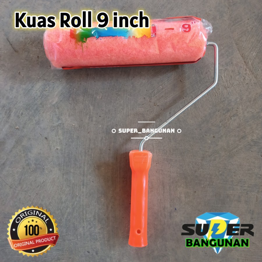 

Kuas Roll Besar 9 inch / Kuas Roll Besar