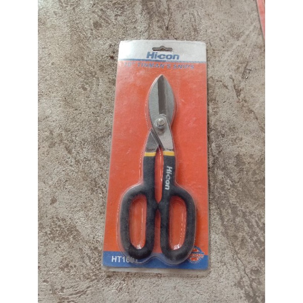 

10"TINMAN'S SNIPS gunting plat