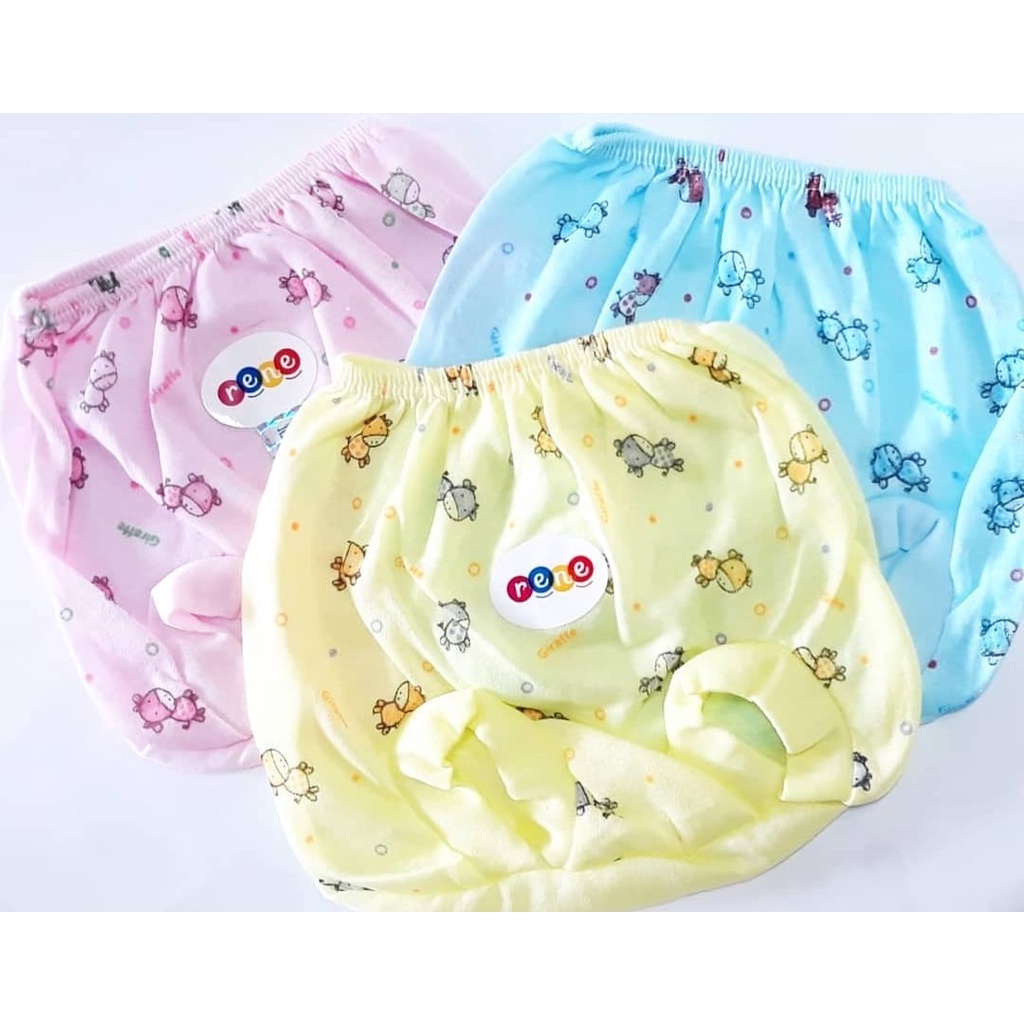 6pc Celana Bayi Pop Rene Murah SNI-Celana Bayi Rene Pop Newborn SNI