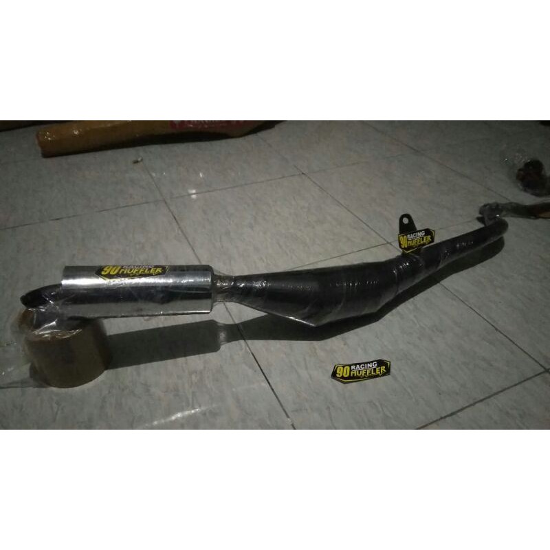 Knalpot v75 v80 Standar Racing Garing Kemrincing