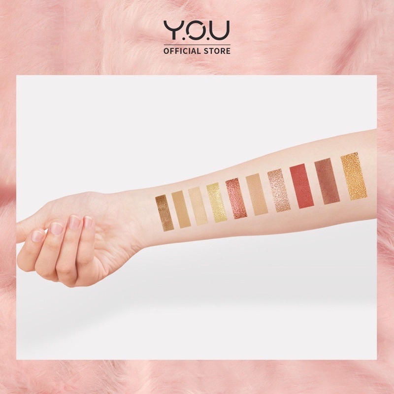 YOU CRYSTAL ROSE EYESHADOW PALLETE