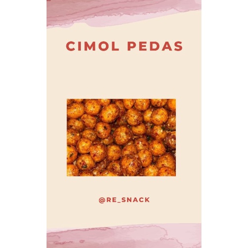 

Cimol pedas Frozen food 100g