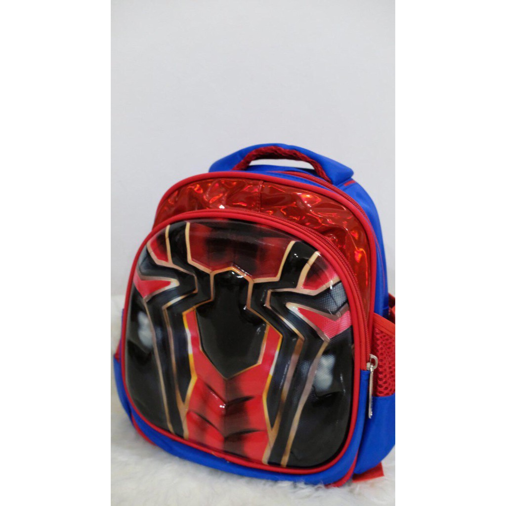 tas sekolah anak 3D PAUD import super hero