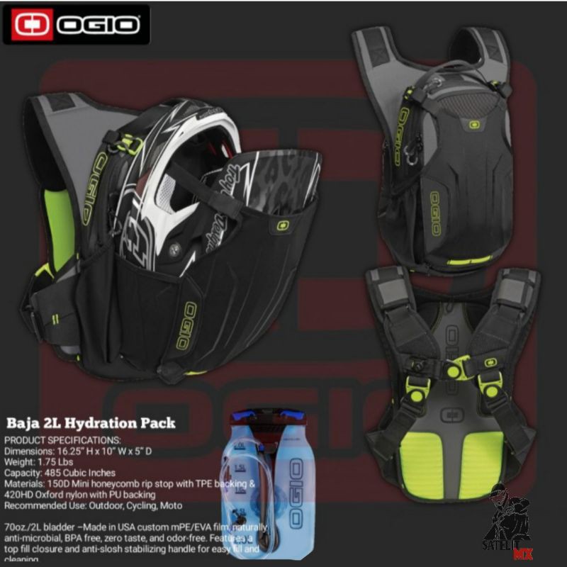 HYDRO BAG OGIO BAJA, TAS HYDRO OGIO, TAS CROSS